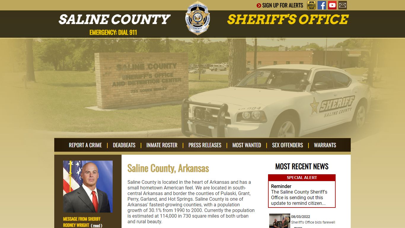 Inmate Roster - Released Inmates - Saline County Sheriff's Office